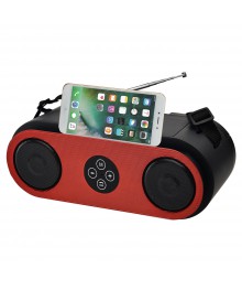 радиопр Fepe FP-02-W (FM/Bluetooth, USB, акк 18650)Новокузнецк, Ленинск-Кузнецк, Барнаул, Горно-Алтайск, Бийск, Томск и др. Bluetooth приемник  оптом.