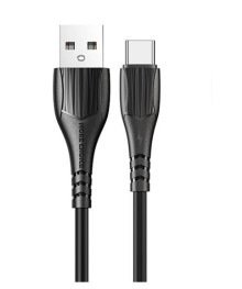 Кабель USB - TYPE C  More choice K22a чёрный (2A, 1м)