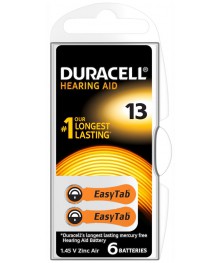 Бат ZA 13 Duracell (для слух аппар,BL-6, 1.45V,уп. 60шт/600)
