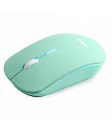 Мышь SmartBuy 288 беззвучная с подсветкой Зеленая  (SBM-288-LG)