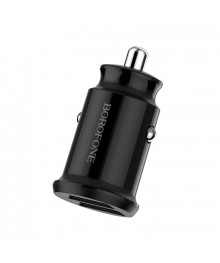ЗУ в прикуриватель BOROFONE BZ8 Чёрный (2*USB, 2400mA)