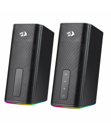 Колонки Redragon Connie черный , 20ВТ, 2.0,BT,RGB,AUX+BT Defender