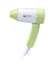 Фен HOME ELEMENT HE-HD318 зеленый нефрит (1000Вт, 2 режима, концентратор, складн ручка) (10/уп)