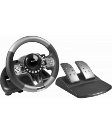 Руль Defender FORSAGE  GTR USB, 12 кнопок, рычаг передачу. Большой каталог геймпадов oklick оптом, а также джойстики оптом по низким ценам. Геймпадыа oklic