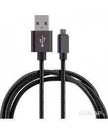 Кабель USB - micro USB Energy ET-25, цвет - черныйВостоку. Адаптер Rolsen оптом по низкой цене. Качественные адаптеры оптом со склада в Новосибирске.