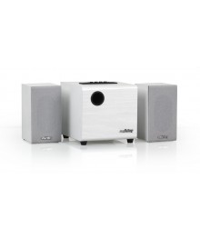 Колонки Smartbuy  SPARTA Акустическая система 2.1 , MP3, FM, корпус МДФ, Белая (арт.SBA-210)по низкой цене. Колонки Defender оптом с доставкой по Дальнему Востоку. Качетсвенные колонки оптом.