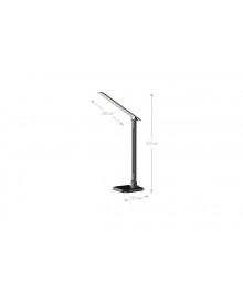 Светильник настол.Ultraflash UF-716 черный   (LED, 11Вт, 30 диодов)том со склада в Новосибирске. Большой каталог настольных светильниковCamelion оптом по низкой цене.