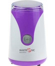 Кофемолка MAXTRONIC MAX-831P бел+сирень (180Вт, вместимость 50 г) /12Кофеварки оптом с доставкой по Дальнему Востоку. Большой каталог кофеварок оптом в Новосибирске.