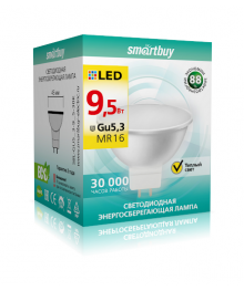 Эл. лампа светодиодная  Smartbuy Gu5,3-9,5W/3000 (SBL-GU5_3-9_5-30K)нецк, Ленинск-Кузнецк, Барнаул, Горно-Алтайск, Бийск и др. Большой каталог светодиодных ламп оптом.