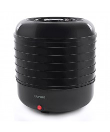 Сушилка для овощей и фруктов LUMME LFD-106PP чёрный жемчуг (200W, 6секц, 24л)