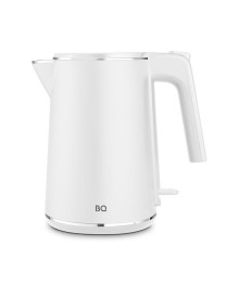 Чайник BQ KT1716P Белый (1л, 1800W, двойн стенки, нерж колба)