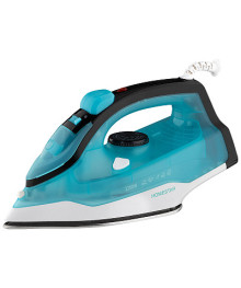 Утюг HOMESTAR HS-4011 бирюзовый  (2200Вт, пар, подошва нержавеющая сталь, антинакипь, капля стоп)