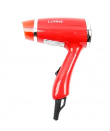 Фен LUMME LU-1057 красн коралл (1400Вт, 2реж, складн ручка, концентр) (9/уп)