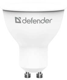 Эл. лампа светодиодная Defender LED-MR16 -8W/840/GU10 софит, нейтральный белый)уп.1шт