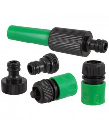 Набор для полива 1/2" HL050 (5 предметов)Садовый инвентарь оптом. Лейки оптом с доставкой по РФ. Садовые лейки оптом.
