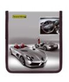 Портмоне ВВ-2443С (на 24 CD)  с кольцами Mercedes-SLR
