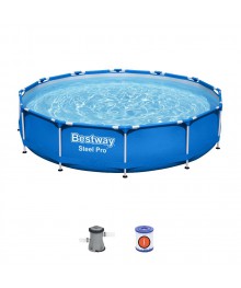 Бассейн каркасный Steel Pro, 366 см, x 76 см, 56706 Bestway