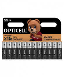 Бат LR6            Opticell BP-12 ( 12/144шт)