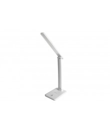 Светильник настол.Ultraflash UF-730 белый   (LED, 11Вт, 3уровня яркости)том со склада в Новосибирске. Большой каталог настольных светильниковCamelion оптом по низкой цене.