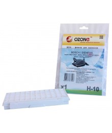 OZONE H-10  для пылесоса BOSCH, SIEMENS, 1 шт., тип оригинального фильтра: BBZ154HF, VZ154HFBкой. Одноразовые бумажные и многоразовые фильтры для пылесосов оптом для Samsung, LG, Daewoo, Bosch