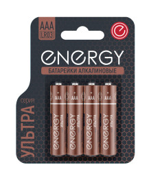 Бат LR3 Energy Ultra LR03/4B (ААА)