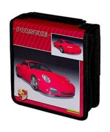 Портмоне ВВ-2445С (на 24 CD)  с кольцами Crazy Car