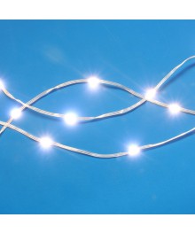 Эл.гирл.  СНОУ БУМ нить"Созвездие Ориона" 10м,100LED Extra*шампань, пост.свеч, ПВХ прозр, 220В,НВке. Доставка Барнаул, Кемерово, Томск, Новокузнецк, Горно-Алтайск, Междуреченск, Ленинск-Кузнецкий.