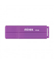 USB2.0 FlashDrives  4Gb Mirex LINE VIOLETовокузнецк, Горно-Алтайск. Большой каталог флэш карт оптом по низкой цене со склада в Новосибирске.