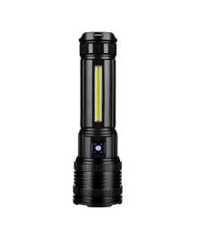 Фонарь Патриот PT-FLR39 ручной (1L, втроенный аккум, ZOOM, 830Lum, 10W)