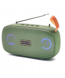 Колонка портативная с BLUETOOTH  OT-SPB103 Зелёный (2*5Вт, FM/USB/TF/AUX, микр, акк, 17.6*5*10 см)и колонки оптом по низкой цене. Большой каталог Мини колонок оптом с доставкой по Дальнему Востоку.