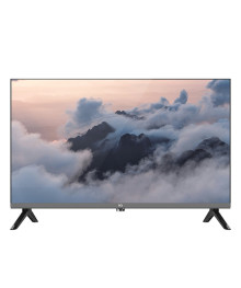 LCD телевизор  BQ 24FS34B Grey 24",Smart TV Andr 14, HD, тонк рамки, DVB-C/T/T2, 3HDMI, 6Вт (РФ)