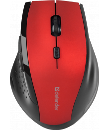 Мышь Defender беспр  Accura MM-365 красный, 6кн,кн 800-1600 dpiм с доставкой по гг Новосибирск, Кемерово, Новокузнецк, Ленинск-Кузнецк, Барнаул, Горно-Алтайск, Би