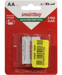 акк R6 SmartBay BP-2 2700mAh Ni-Mh (24шт) гг Новосибирск, Барнаул, Горно-Алтайск, Бийск, Томск, Кемерово, Новокузнецк, Ленинск-Кузнецк и др: