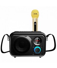 Караоке система SD-501 (10Вт, BT/FM/USB/TF, аккум, 1 беспр микр)ада. Большой каталог микрофонов для караоке RITMIX, Defender оптом с доставкой по Дальнему Востоку.