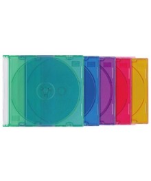 футляр для CD Slim фиолетовый тонкий 5 мм