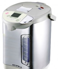 Термопот Supra TPS-3016 (4,2л, 730Вт, дисплей, мех и электрический насос)) оптом. Большой каталог термопотов Дельта, Василиса, Магнит, Ирит оптом с доставкой в Новосибирске.