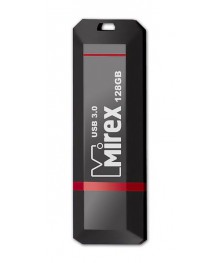 USB3.0 FlashDrives128Gb MIREX KNIGHT BLACKовокузнецк, Горно-Алтайск. Большой каталог флэш карт оптом по низкой цене со склада в Новосибирске.