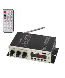 Усилитель звука Kentiger HY-470BT (2х20Вт, USB, TF, FM, bluetooth, пит 12В/5А -5.5мм) по Дальнему Востоку. Большой каталог домашних кинотеатров оптом по низкой цене, высокого качества.