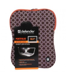 Сумка для 14.1" DEFENDER Portfolio Brown папка на молнии (коричневая)оптом в Новосибирске по оптовым ценам. Подставка для ноутбука в Новосибирске оптом по низким ценам.