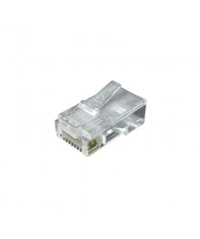 штекер RJ45-8P8C (для компьютерн.сети цена за 1шт/уп100шт)с доставкой по Дальнему Востоку. Телефонные аксессуары оптом. ТЛФ оптом, большой каталог, доставка.