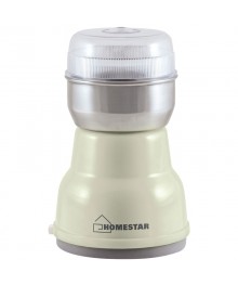 Кофемолка HOMESTAR HS-2001 бежевый, 160 ВтКофеварки оптом с доставкой по Дальнему Востоку. Большой каталог кофеварок оптом в Новосибирске.