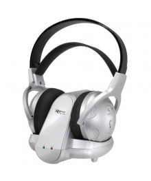 наушн Ritmix RH-704 беспр радио (до 100м, авт вкл/выкл, контр уровня сигнала, зарядка на базе)
