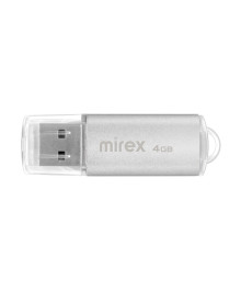 USB2.0 FlashDrives  4Gb Mirex UNIT SILVERовокузнецк, Горно-Алтайск. Большой каталог флэш карт оптом по низкой цене со склада в Новосибирске.