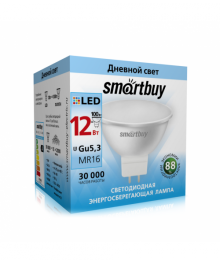 Эл. лампа светодиодная  Smartbuy Gu5,3-12W/4000 (SBL-GU5_3-12-40K)нецк, Ленинск-Кузнецк, Барнаул, Горно-Алтайск, Бийск и др. Большой каталог светодиодных ламп оптом.