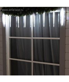 СОСУЛЬКИ РИФЛЕНЫЕ SPEC, IP65, УМС-2W, Ш:2.5 м, В:30 см, 8 шт, LED(SMD)-192-12V, БЕЛЫЙ   5248341ке. Доставка Барнаул, Кемерово, Томск, Новокузнецк, Горно-Алтайск, Междуреченск, Ленинск-Кузнецкий.