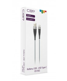 Кабель CBR CB 502 Silver USB-Type-C, 2,1 А, 1 м, цветная коробкаВостоку. Адаптер Rolsen оптом по низкой цене. Качественные адаптеры оптом со склада в Новосибирске.