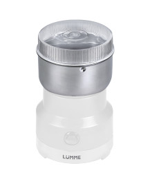 Кофемолка LUMME LU-CG2606A белый (400Вт, вместим. 100 г) 12/уп