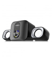 Колонки SmartBuy  ORION 2.1 Bluetooth, 12Вт, LED-подсветка, черная (SBA-4400)