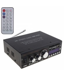 Усилитель звука HY806 (2х20Вт, USB, TF, FM, bluetooth, пит от 220B/12В(5А) по Дальнему Востоку. Большой каталог домашних кинотеатров оптом по низкой цене, высокого качества.
