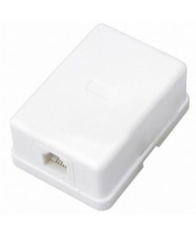 ТЛФ розетка евро 1гн Нетко белая RJ-11(6p4c) / 4 контактнаяс доставкой по Дальнему Востоку. Телефонные аксессуары оптом. ТЛФ оптом, большой каталог, доставка.